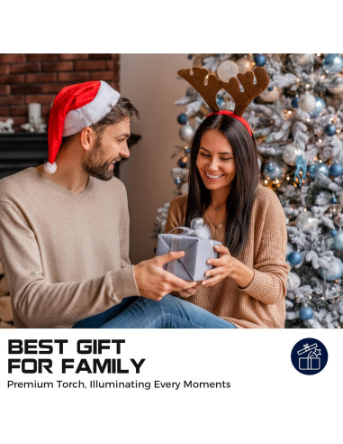 Linterna Mini COOZAMING MNX1 Recargable USB C 10 Modos Naranja