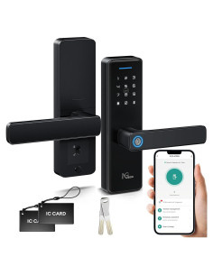 Cerradura Inteligente NGTeco SL01-A730N con Huella Dactilar