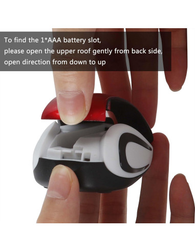 Mini Ratón Inalámbrico Genérico Rojo 1000 DPI Portátil