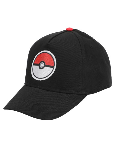 Gorra Ajustable Juvenil Pokemon Pokeball Snapback 56cm