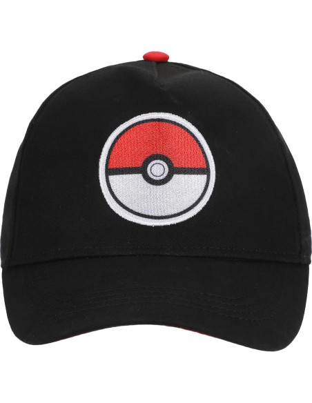 Gorra Ajustable Juvenil Pokemon Pokeball Snapback 56cm