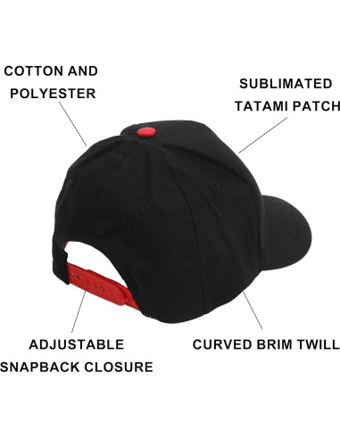 Gorra Ajustable Juvenil Pokemon Pokeball Snapback 56cm