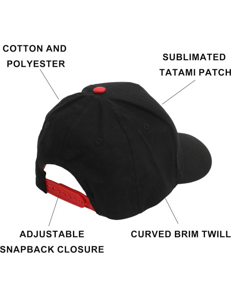 Gorra Ajustable Juvenil Pokemon Pokeball Snapback 56cm