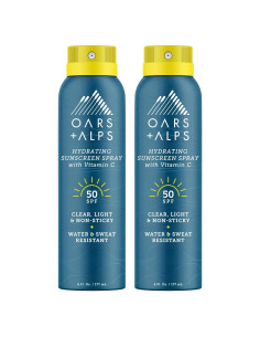 Spray Solar Hidratante Oars + Alps 177 ml FPS 50 Paquete de 2