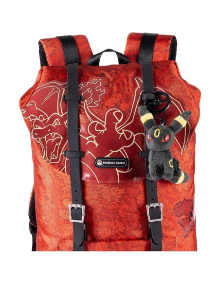 Llave de cadena de peluche Umbreon Pokémon Centro Original Llave de cadena de peluche Umbreon Pokémon Centro Original