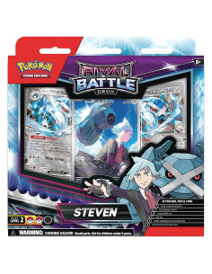 Mazo de Cartas Pokémon TCG Rival Battle Deck Steven 60 cartas