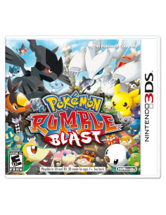 Videojuego Pokémon Rumble Blast Nintendo 13.7x12.4cm