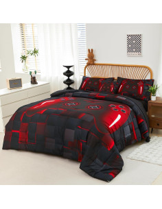 Juego de Ropa de Cama PERFEMET Individual 6 Piezas Videojuegos 2