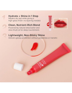 Bálsamo Labial VRAIKO 2-en-1 Amapola Hidratante Natural 2