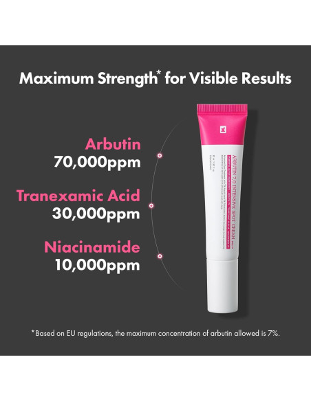 Crema Intensiva para Manchas Tosowoong 20ml - 7% Arbutina