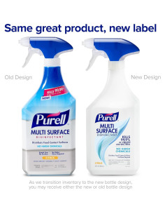 Spray Desinfectante Multi Superficies PURELL 2x828 ml Cítrico 2