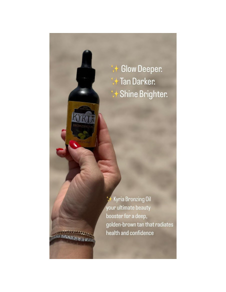 Aceite Bronceador Kyria 100% Natural 80g
