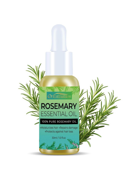 Aceite Puro de Romero Orientfashion 29.57 ml para Cabello y Piel