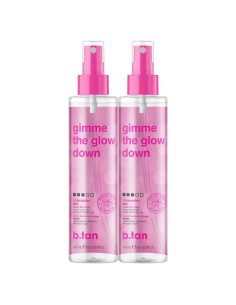 Spray Bronceador Facial B.Tan Gimme The Glow Down 198.5 ml - Paquete de 2