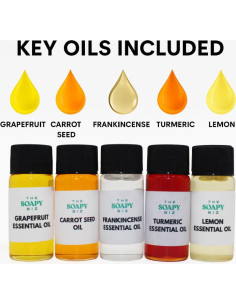 Kit de Jabón DIY The Soapy Biz - 5 Aceites Esenciales Naturales 2