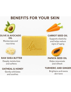 Caja de Regalo Jabones Naturales LePaige - 6 Jabones Hidratantes 2