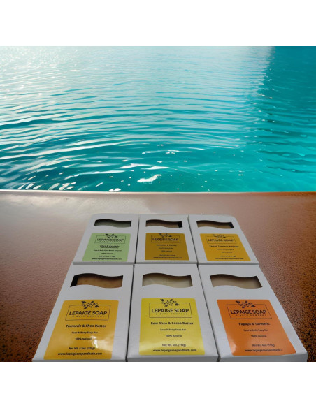 Caja de Regalo Jabones Naturales LePaige - 6 Jabones Hidratantes