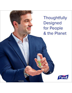 Desinfectante de Manos Purell Advanced Naturals 2 oz - Paquete de 6 2