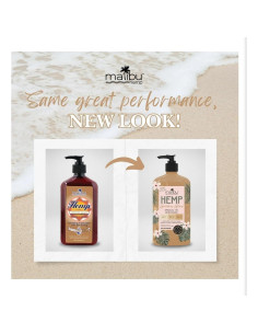 Loción Reafirmante para Piel Malibu Tan Hemp 530 ml 2