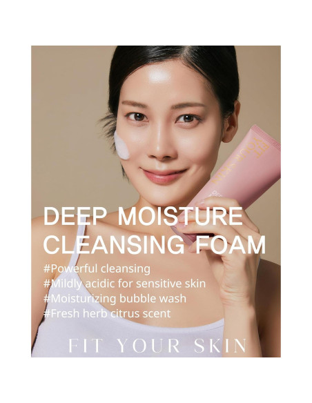 Espuma Limpiadora Facial Antioxidante FIT YOUR SKIN 120 ml