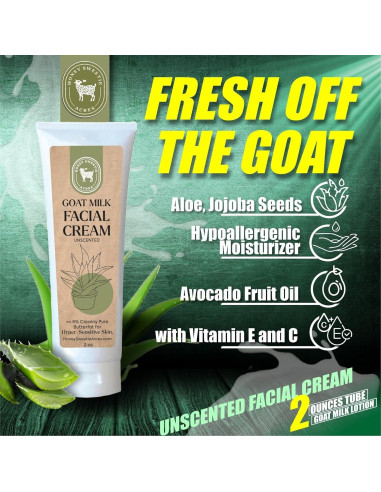 Crema Facial Hidratante Honey Sweetie Acres 56.7 g - Sin Fragancia