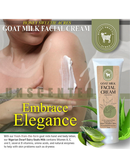 Crema Facial Hidratante Honey Sweetie Acres 56.7 g - Sin Fragancia