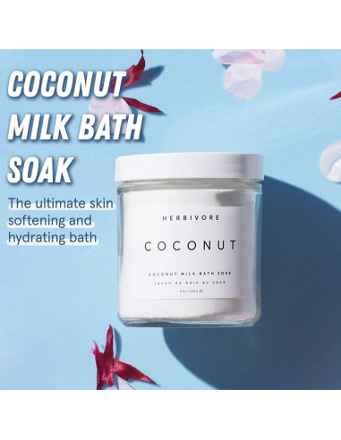 Leche de Coco Baño Remojo Herbivore 226.8g x2 Hidratante