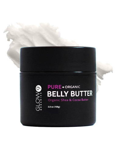 Mantequilla para Barriga Glow Organics 107g - Crema Estrías Embarazo