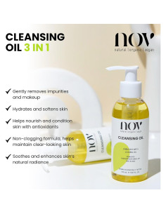Aceite Limpiador Facial NOV 143 g - Hidratante y Suave 2