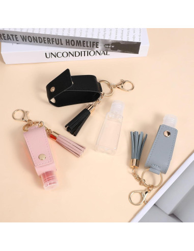 Set 3 Llavero Soporte Desinfectante Manos 30ml ZEYIYER