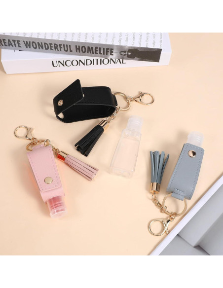 Set 3 Llavero Soporte Desinfectante Manos 30ml ZEYIYER