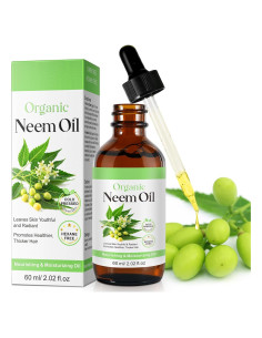 Aceite de Neem 59.87 ml WELOSUER 100% Puro Natural Prensado en Frío