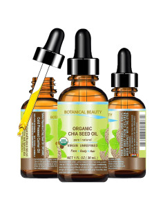 Aceite de Semilla de Chía Orgánico Botanical Beauty 30 ml Puro