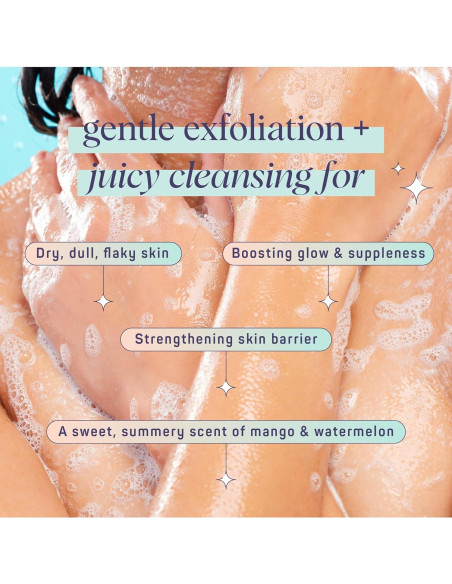 Duo Exfoliante y Gel de Ducha SpaLife Sandía y Mango 2 Piezas