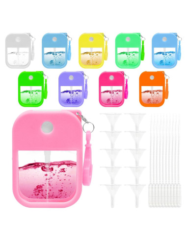 Juego de 10 Botellas de Spray Rellenables VIEKIER 38ml