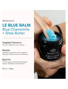 Bálsamo Reparador Facial Odacite Le-Blue 48g - Hidratante Antienvejecimiento 2