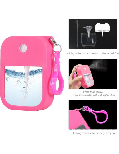 Juego de 10 Botellas de Spray Rellenables VIEKIER 38ml