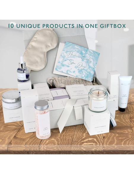 Cesta de Regalo Spa de Lujo Jasmyn & Greene - 10 Productos Relajantes