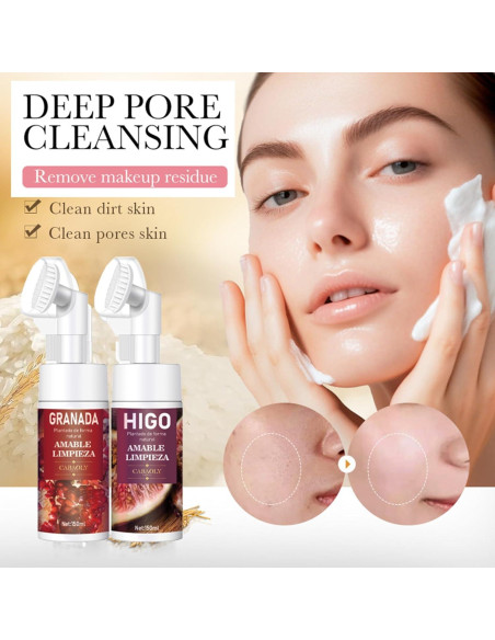 Espuma Limpiadora Facial Tangsion 150 ml - Hidratante Higo