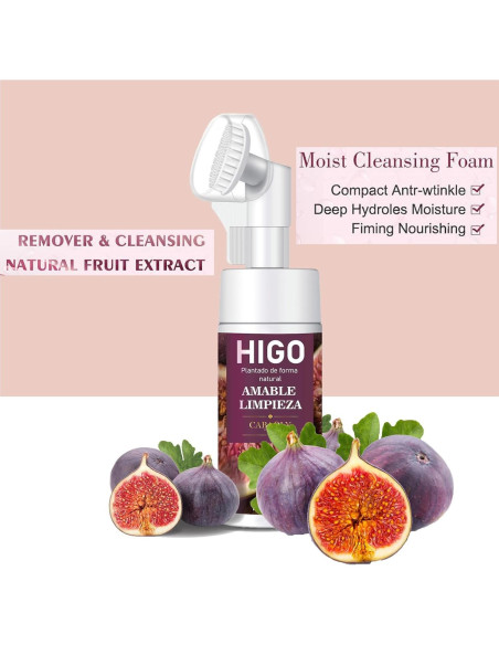 Espuma Limpiadora Facial Tangsion 150 ml - Hidratante Higo