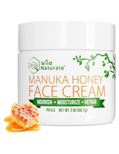 Crema Facial Hidratante Wild Naturals Miel de Manuka 104g