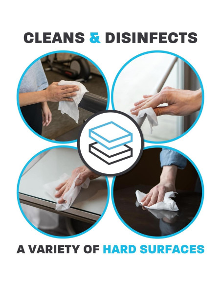 Toallitas Antibacteriales Zogics - 3200 Toallitas Desinfectantes