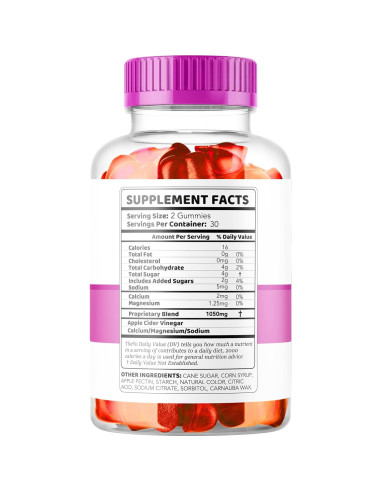 Gominolas Revitalyn de Vinagre de Sidra de Manzana - 120 Unidades
