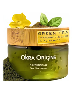 Suero Facial Hidratante Okra Origins 10x - Ácido Hialurónico y Niacinamida