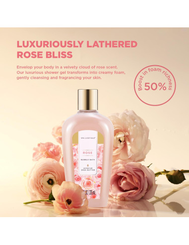 Cesta de Spa Luxetique para Mujeres 15pcs Rosa - Regalo de Baño