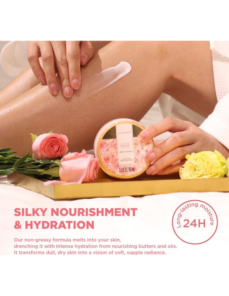 Cesta de Spa Luxetique para Mujeres 15pcs Rosa - Regalo de Baño