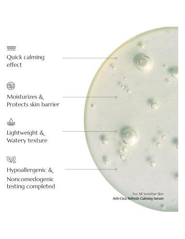 Suero Calmante Refrescante Molvany Arti-Cica 30 ml Piel Sensible