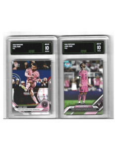 Lote 2 Tarjetas Intercambio Lionel Messi Edición Limitada