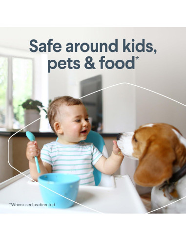 Toallitas de limpieza Clorox Free & Clear 75 unidades aroma limón