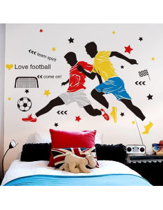 Calcomanía de Pared Jugador de Fútbol KeLay Fs 230x200cm 2